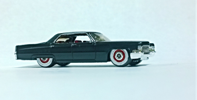 Illustration for article titled Simple CUSTOM Matchbox 69 Caddy sedan!!